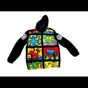 KEITH HARRING X MEMBERS ONLY COLLAB